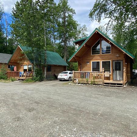 Talkeetna Log Cabin With Hot Tub Unit 1 Exterior photo